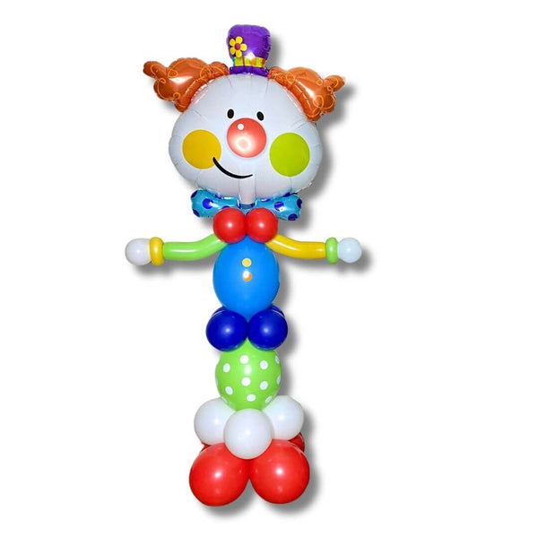 Circus Carnival Clown Balloon Column