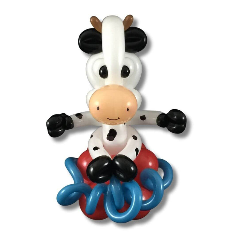 Cute Cow Balloon Animal Centerpiece