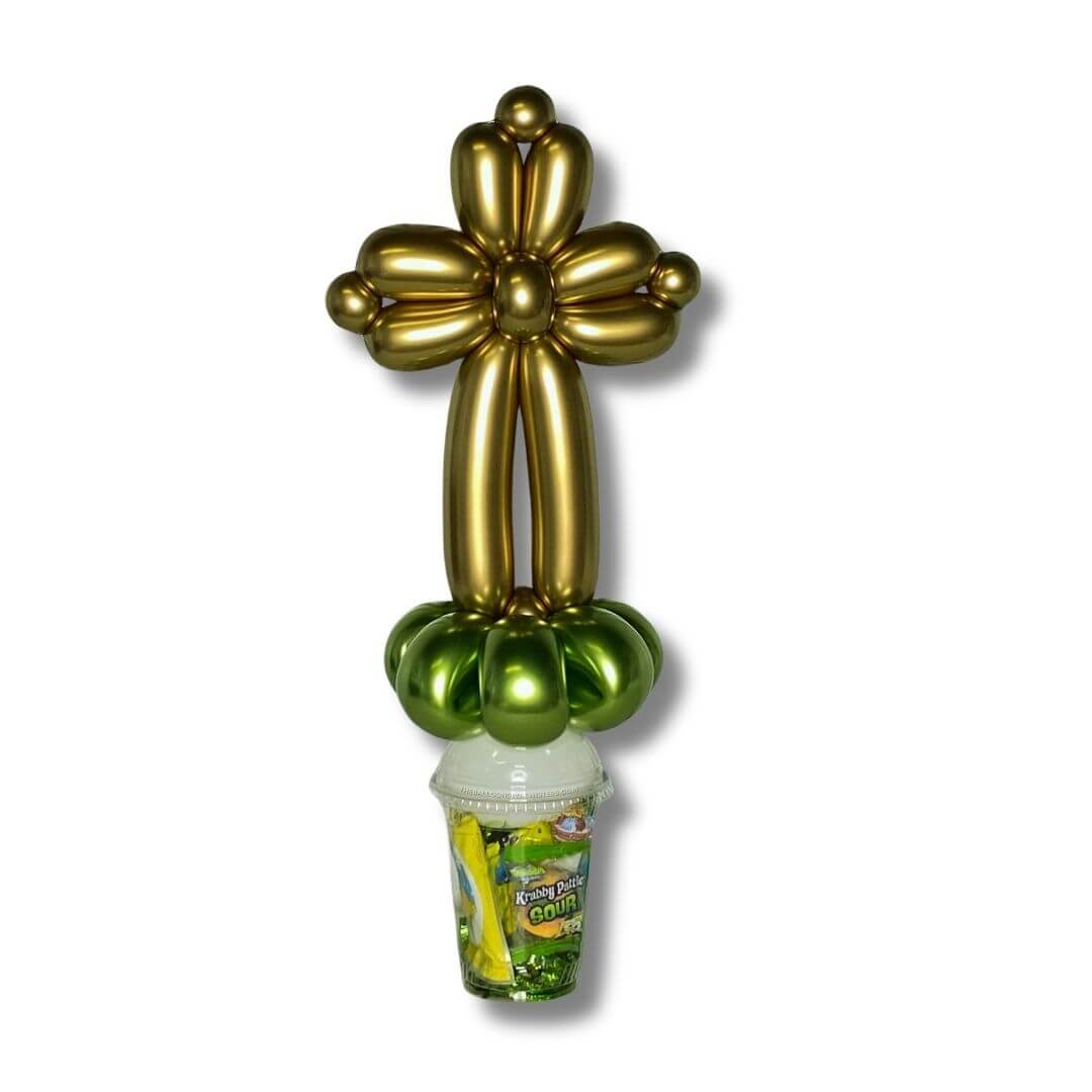 Easter Cross Candy Cup Balloon