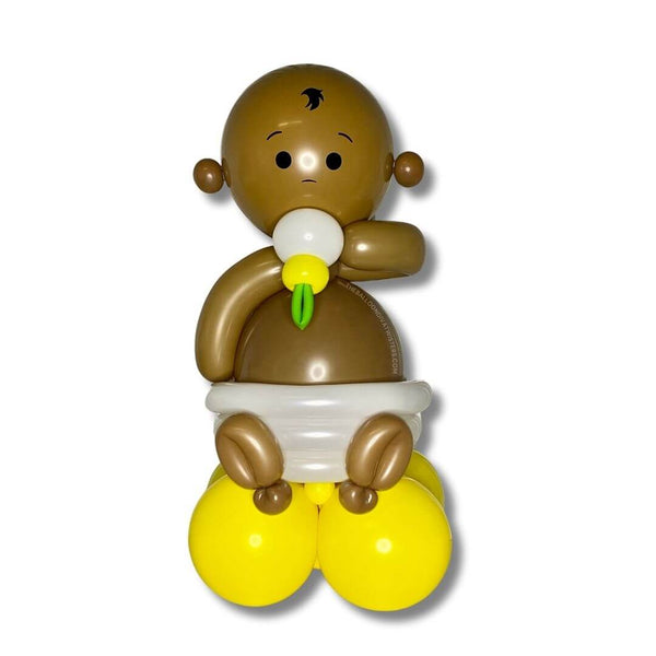 Sweet Baby Mocha Balloon Sculpture