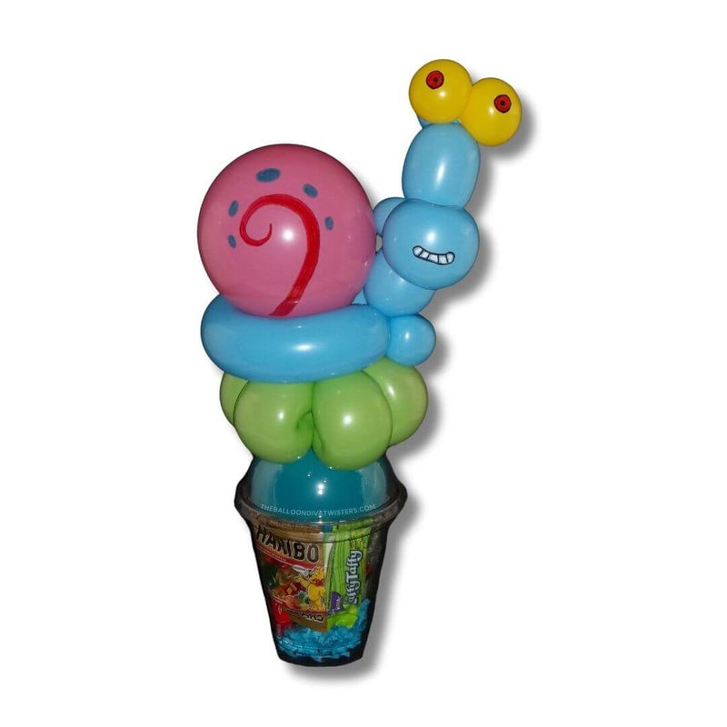 Under the Sea Snail Candy Cup Balloon