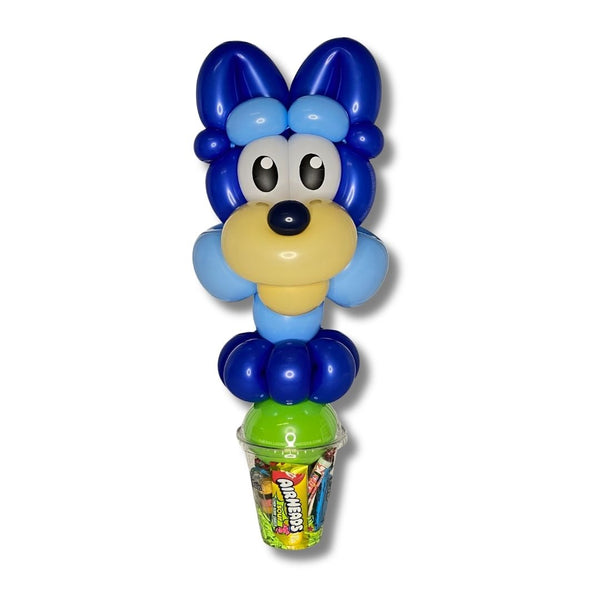 Blue Dog Candy Cup Balloon