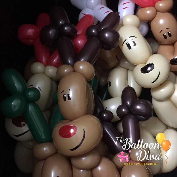 Reindeer Wristband Christmas Balloons